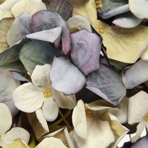 Floristik24 Hydrangea wreath decorative wreath artificial flowers blue Ø30cm