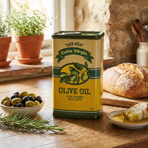 Product Ceramic decorative olive oil vase, perfect table decoration for dried flowers, 18cm