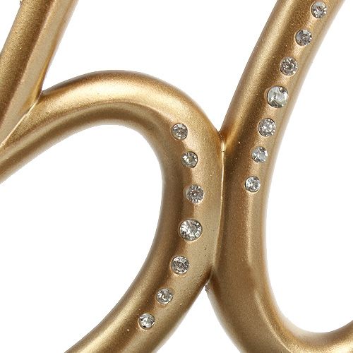 Floristik24 Anniversary number "50" to stick gold 15.5cm