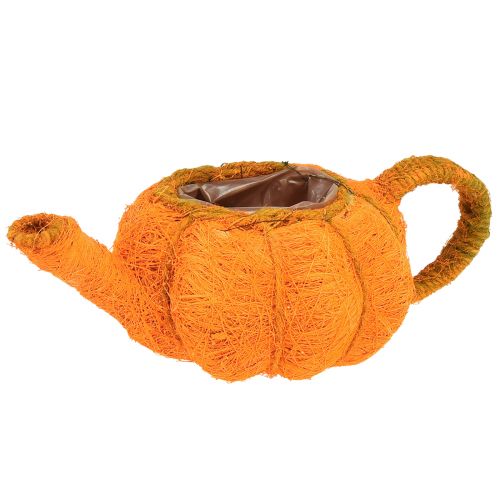 Product Jug for planting pumpkin decoration orange/yellow-green Ø13cm