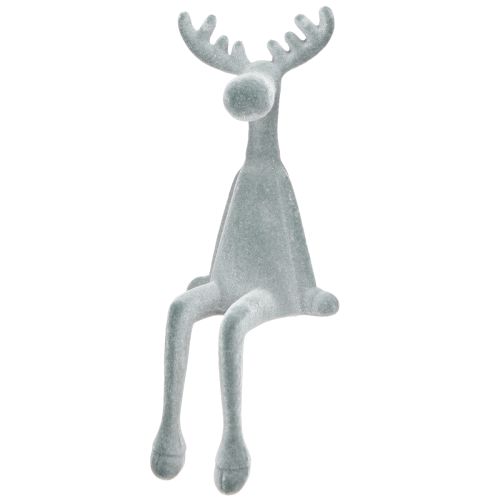 Elk Decorative Edge Sitter H31cm Grey 3 pcs