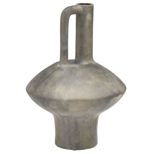Product Ceramic vase jug antique look ceramic grey rust H27cm