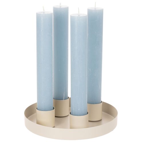 Magnetic candle holders for thick taper candles (4cm), 4 pieces | Floristik24.ie