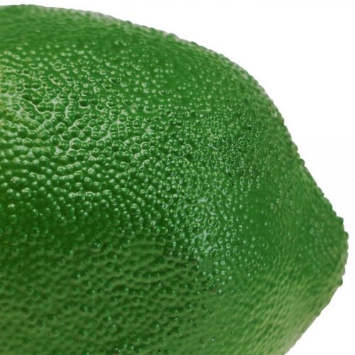 Floristik24 Artificial lime deco fruit Artificial fruit Ø6cm L9cm