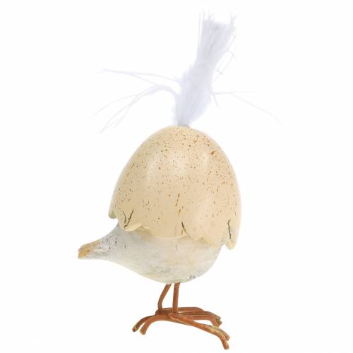 Product Chick in the eggshell white, cream 6cm 6pcs