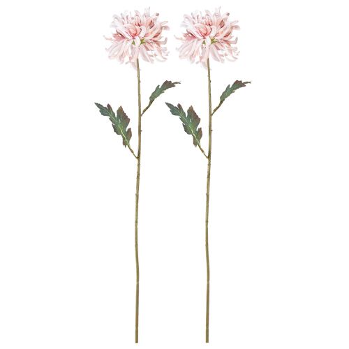 Product Artificial Chrysanthemums Pink Mauve Ø13cm L72cm 2pcs
