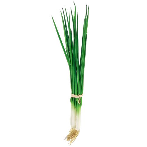 Artificial spring onions decorative vegetables L30cm 4 pcs