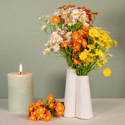 Product Artificial chamomile as a flower bouquet for fresh and easy-care decoration, 28cm, 3 pieces