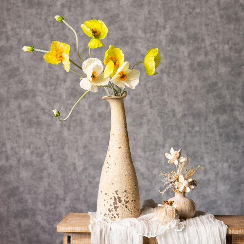 Product Artificial poppy decoration for living rooms and offices, 95cm