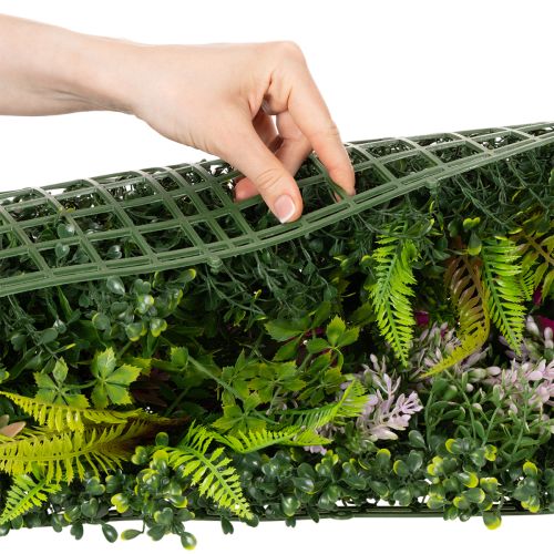 Artificial plant wall 100 x 55 cm vertical greening | Floristik24.ie