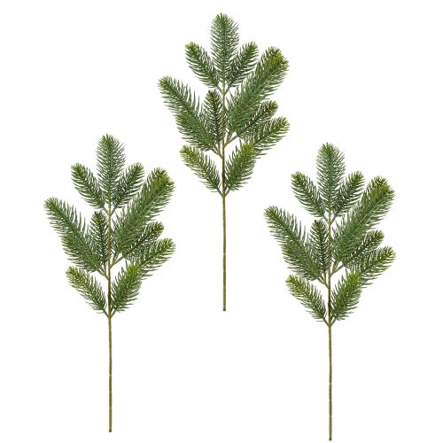 Floristik24 Artificial fir branches fir pick in green L50cm 3 pcs