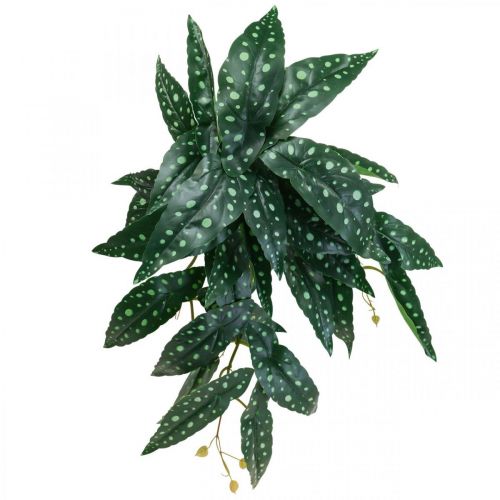 Floristik24.ie Artificial Begonia Artificial Plant Green, Dark Green 42