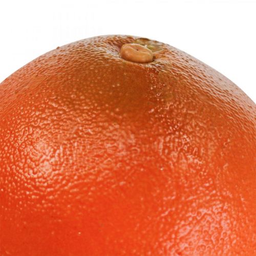 Product Artificial orange deco fruit Artificial fruit Ø8cm H7cm