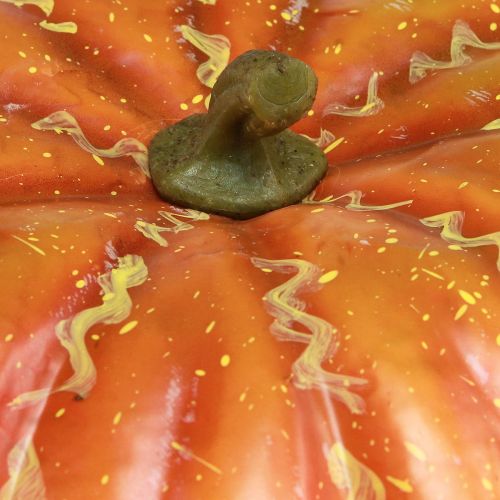 Product Artificial pumpkin in orange artificial vegetable autumn Ø27cm