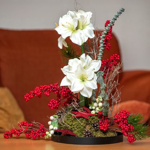 Product Artificial berry branch red artificial branch Christmas decoration 74cm