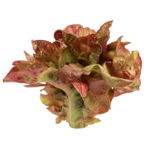 Product Artificial Salad Lollo Rosso Decorative Lettuce Head Ø20cm