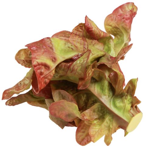 Product Artificial Salad Lollo Rosso Decorative Lettuce Head Ø20cm