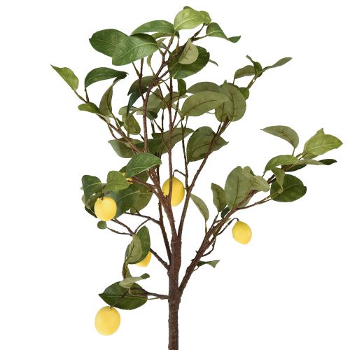 Product Artificial Lemon Tree in Pot Yellow 90cm