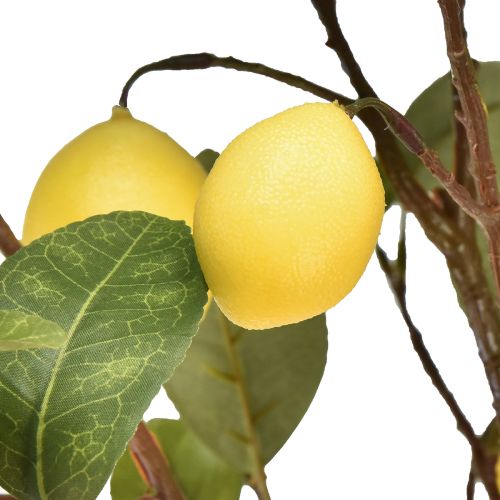 Product Attractive artificial lemon tree in a pot, yellow decorative artificial plant, 90cm, easy to care for, suitable for home and business spaces