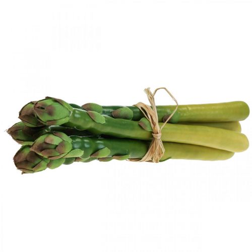 Artificial asparagus vegetable decorative asparagus bunch L23cm 5pcs