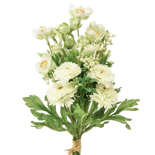 Product Artificial flower decorative bouquet Jasmine Bellis 30cm artificial for table decoration vase durable