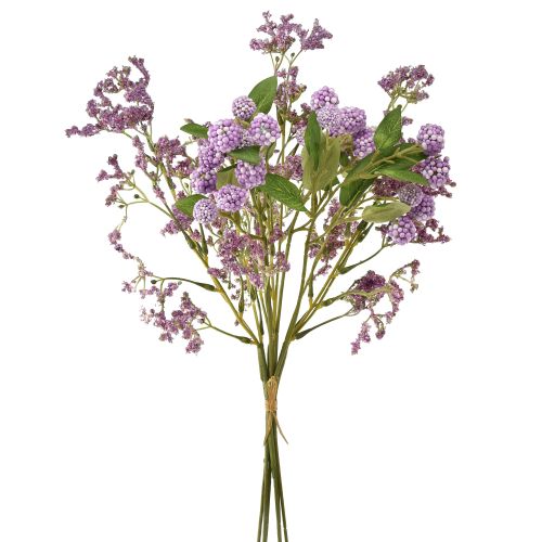 Product Artificial flower bouquet, silk flowers, purple, decorative, 51cm