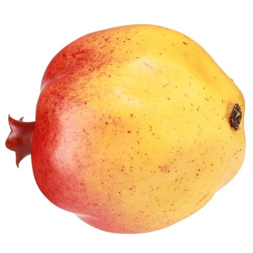 Product Artificial Fruit Pomegranate Artificial Red Yellow 9×11cm