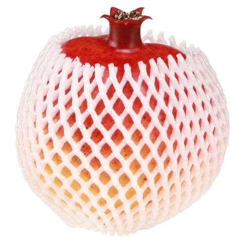 Product Artificial Fruit Pomegranate Artificial Red Yellow 9×11cm