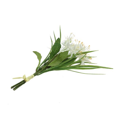 Floristik24 Decorative bouquet white 28cm
