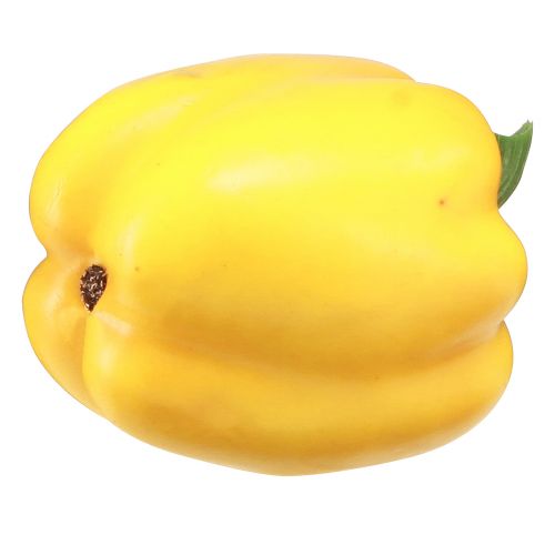 Product Food dummy decoration vegetables pepper yellow H10cm
