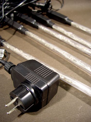 Floristik24 LED snowflake light chain of lights Christmas white 5m