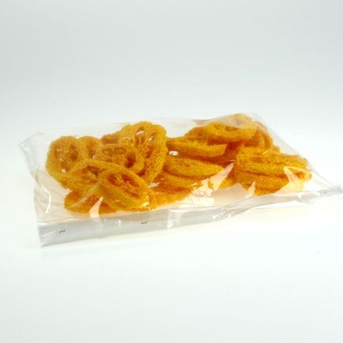 Floristik24 Luffa Discs Yellow 25 pcs