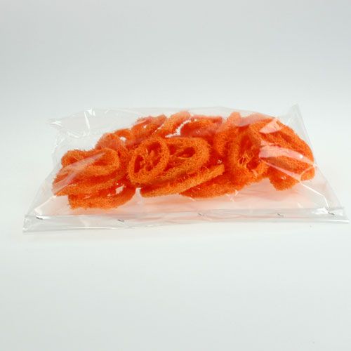 Floristik24 Luffa Slices Orange 25 pcs