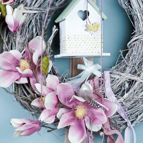 Floristik24 Magnolia mini pink, pink L53cm 3pcs