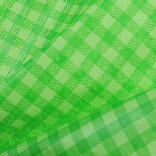 Product Cuff Paper 37.5cm 100m May Green Check