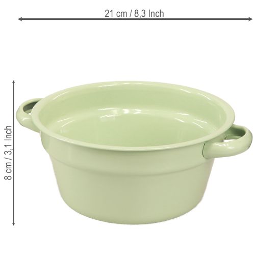 Product Metal decorative bowl, pastel colored, Ø17cm H8cm, 4 pieces