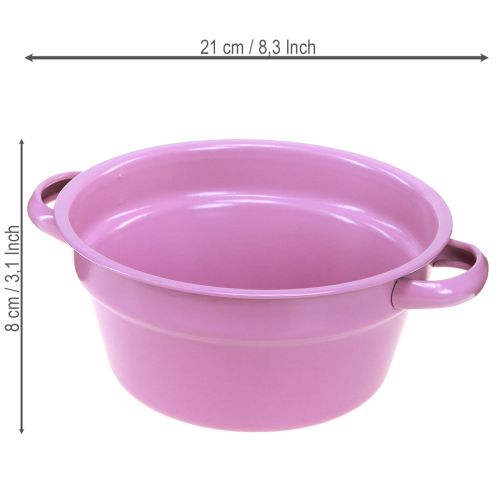 Product Metal decorative bowl, 4 spring colors, Ø17cm, 4 pieces