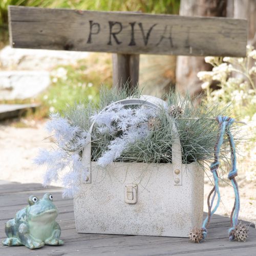 Product Metal bag, modern feel-good atmosphere for indoor and outdoor use, 28cm