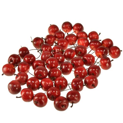 Product Mini apples on wire Ø3.5cm 48 pcs