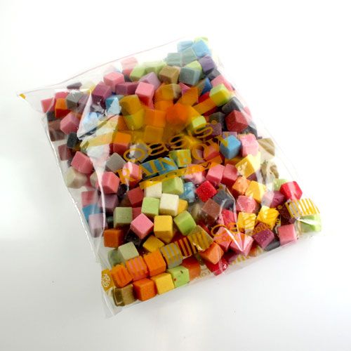 Floristik24 Wet floral foam mini-cube colored 300pcs