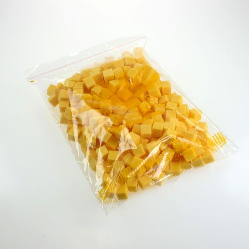 Floristik24 Wet pin foam mini cubes yellow 300p