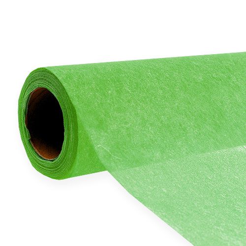 Decorative fleece 60cm x 20m green
