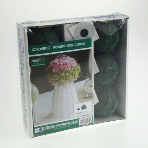Product Wet floral foam Powerstrick-Corso 7.5cm 6 pcs