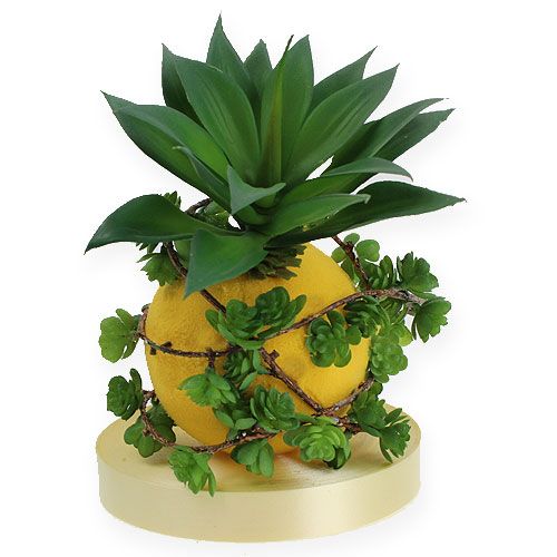 Floristik24 Floral foam balls yellow 9cm 4pcs