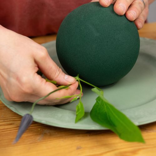 Product Floral foam ball small green Ø12cm 5 pcs