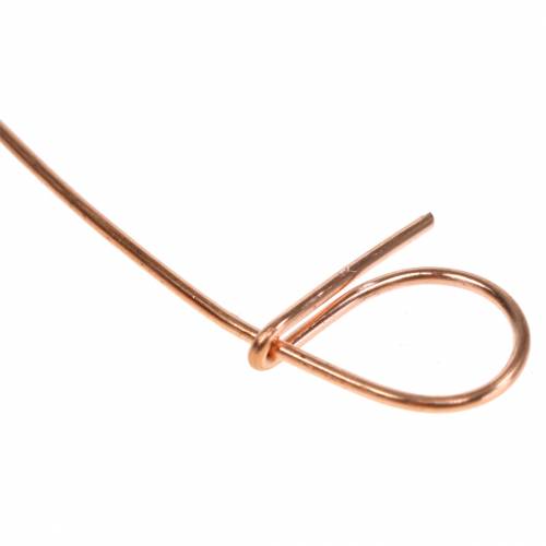 Product Eyelet binding wire copper 1mm x 120mm 100 pcs