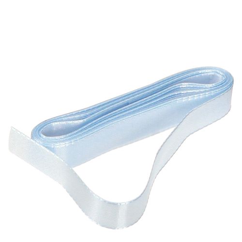 Decorative ribbon gift ribbon light blue ribbon blue selvedge 15mm 3m 10 pcs