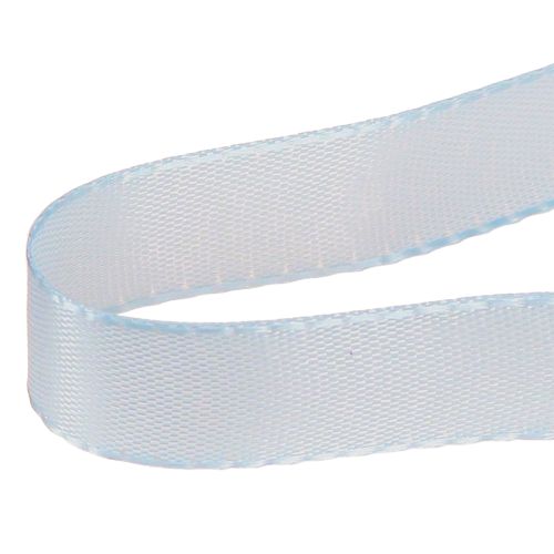 Product Decorative ribbon gift ribbon light blue ribbon blue selvedge 15mm 3m 10 pcs