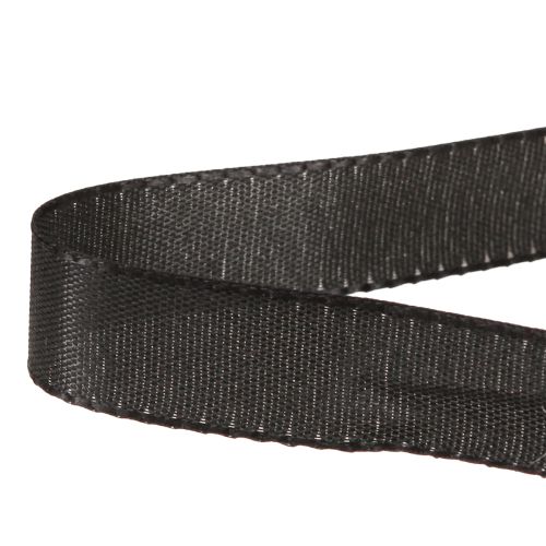 Product Decorative ribbon gift ribbon black ribbon selvedge 15mm 3m 10 pcs