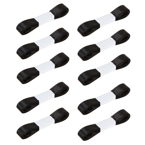 Product Decorative ribbon gift ribbon black ribbon selvedge 15mm 3m 10 pcs